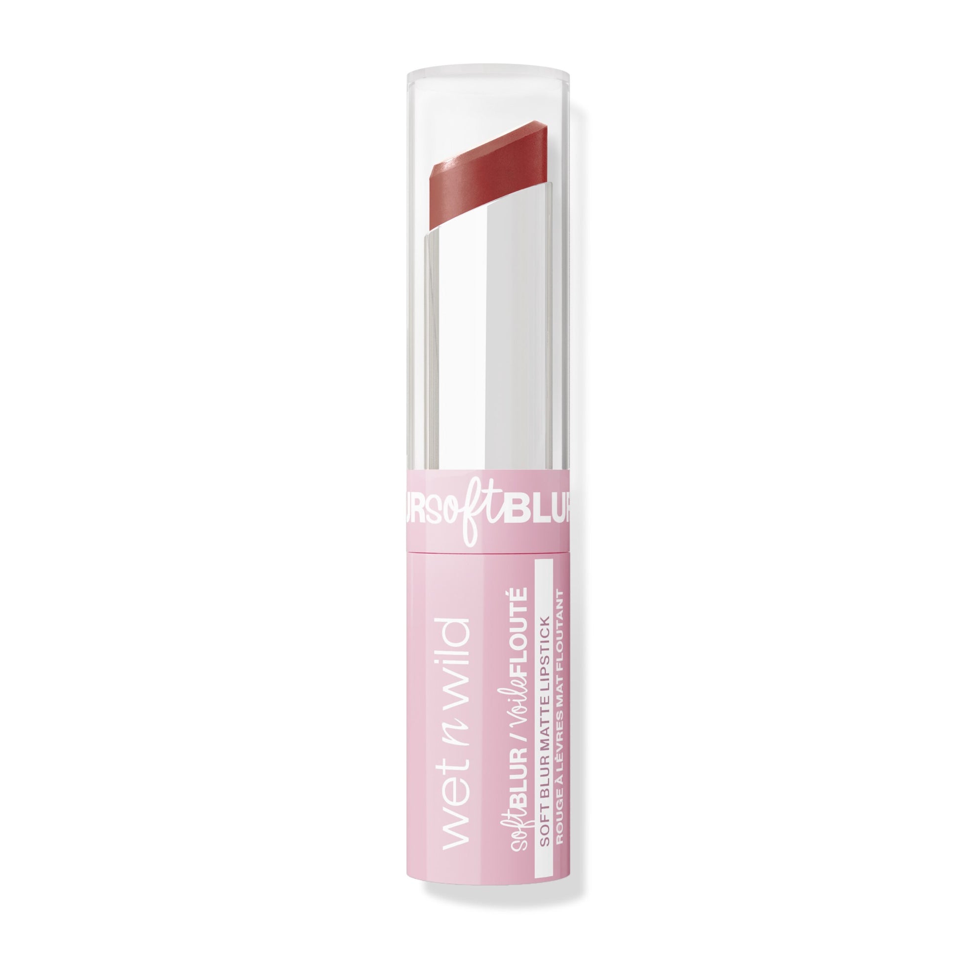wet n wild Soft Blur Matte Lipstick - Little Red Rosette