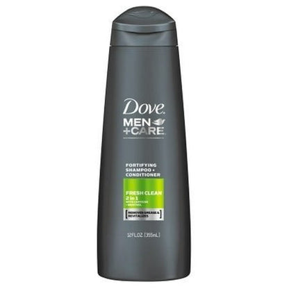 DOVE MEN+CARE 2N1 SH 12OZ FRS CLN