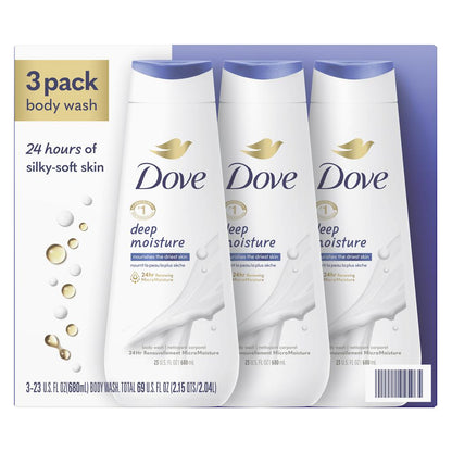 Dove Deep Moisture Body Wash, 3 oz