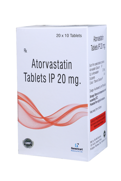 ATORVASTATIN TB 20MG 1000