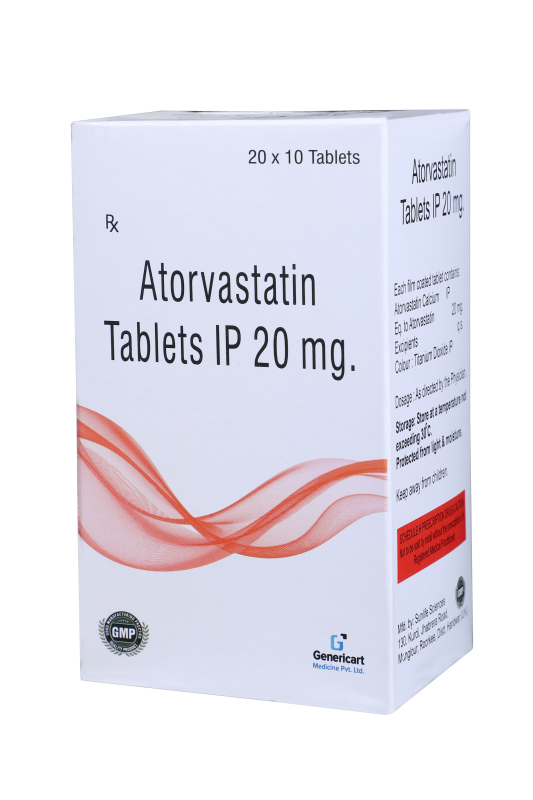 ATORVASTATIN TB 20MG 1000