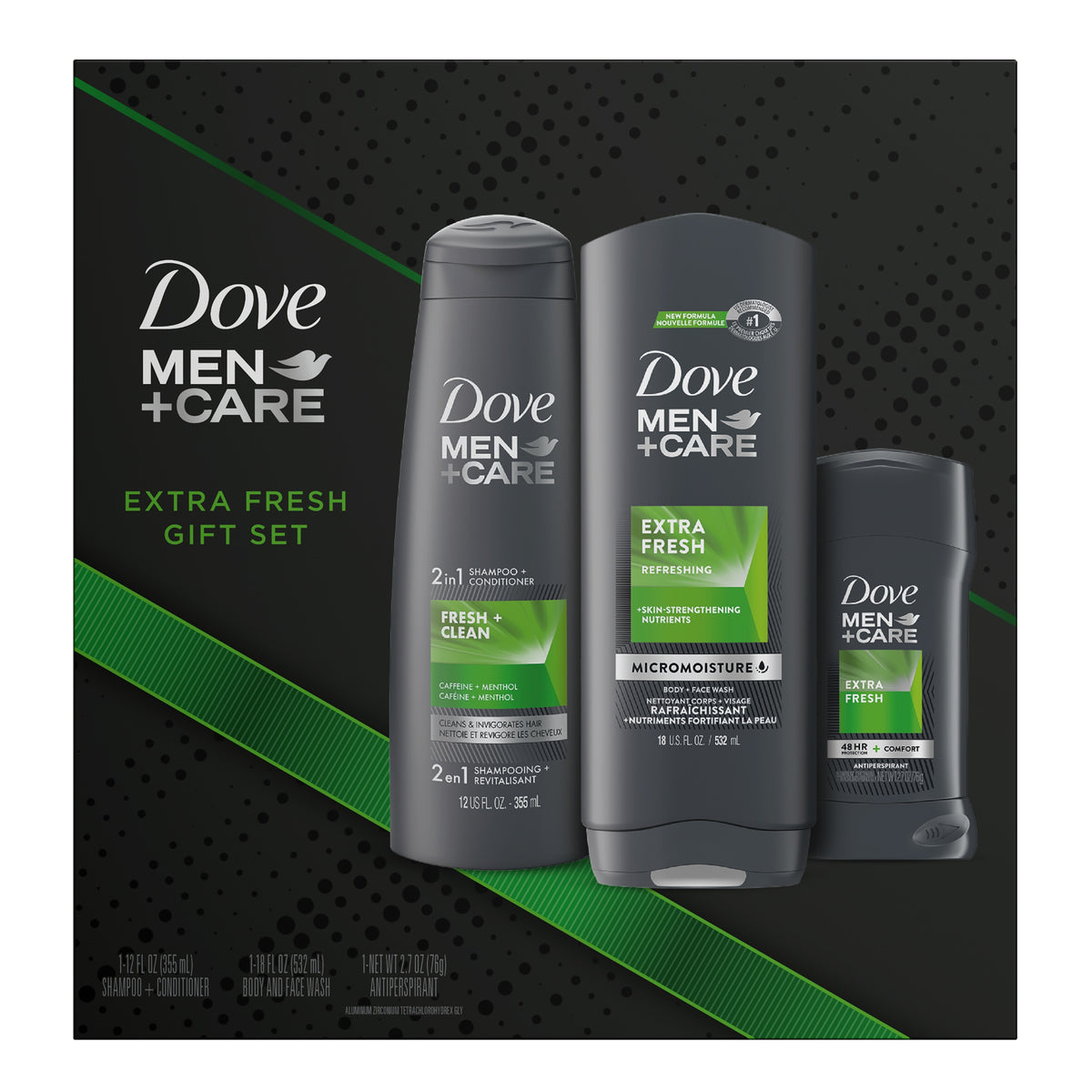 Dove Deodorant 2.7oz Mens Extra Fresh