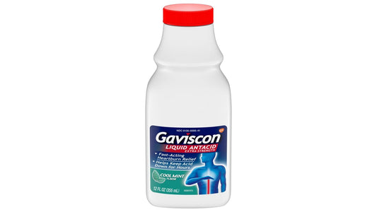 GAVISCON X/STR LIQUID COOL MINT 12OZ
