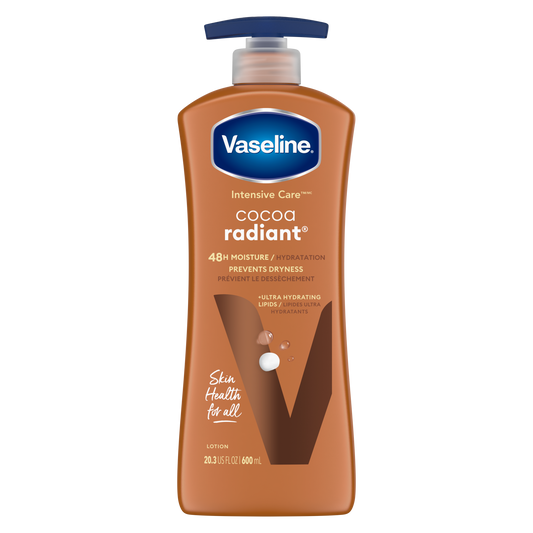 Vaseline Body Lotion Cocoa Radiant 72Hr 20.3oz