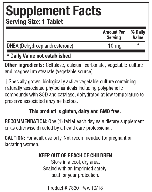 DHEA 10MG