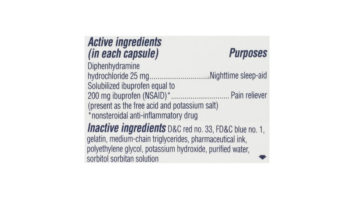 ADVIL PM LIQUIGEL 80CT