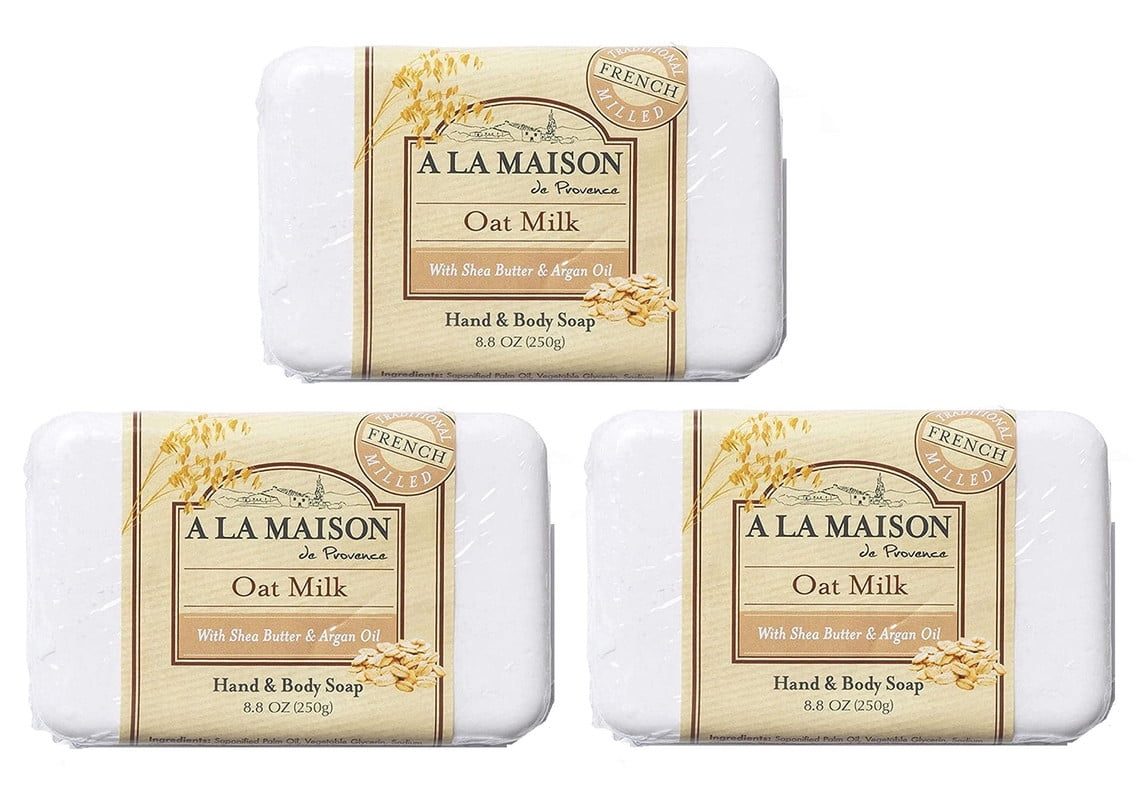 A LA MAISON BAR SOAP,VALUE PK,OAT MLK
