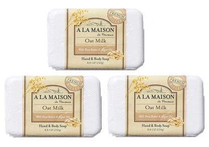 A LA MAISON BAR SOAP,VALUE PK,OAT MLK