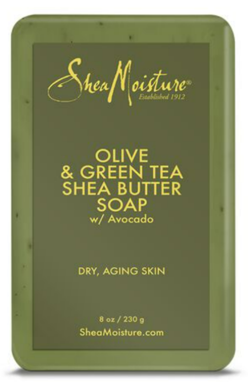 Shea Moisture Soap 8oz Bar Olive & Green Tea Shea Butter