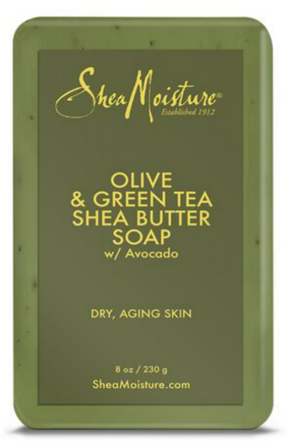 S/M OLIVE&GRN TEA RW SHEA SOAP8