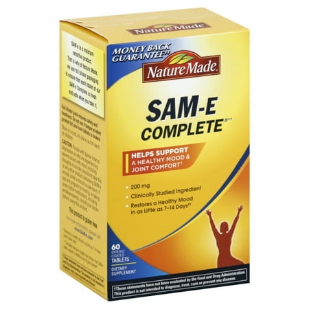 NM SAM-E COMPLETE TB 200MG 60 EC