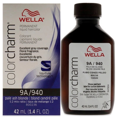 Wella Color Charm Liquid 9A/0940 Pale Ash Blonde