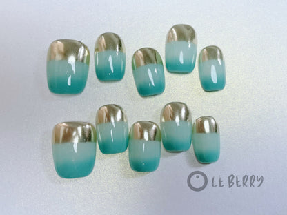 Nailene So Chic Berry Squoval, 77146- 28 Pc