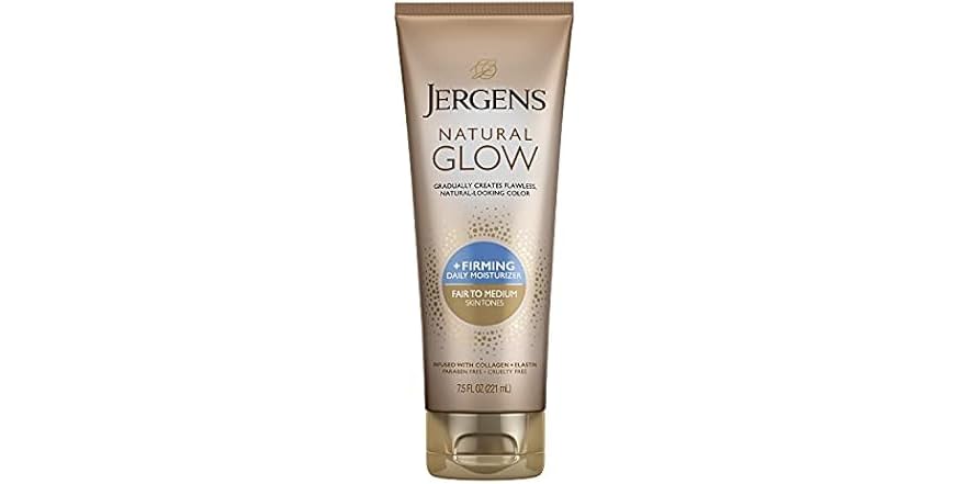JERGENS NAT GLOW LOTION MED/TAN 4OZ