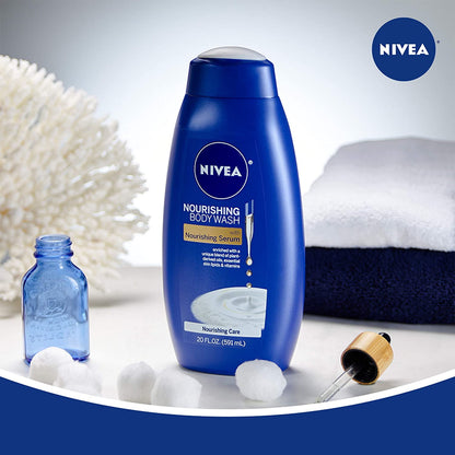 NIVEA B/W NOURISHING CARE LQ 20OZ