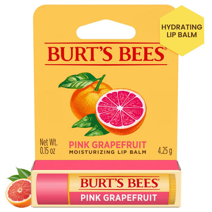 Burt's Bees Moisturizing Lip Balm - Pink Grapefruit