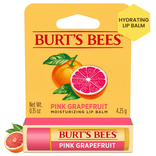 Burt's Bees Moisturizing Lip Balm - Pink Grapefruit