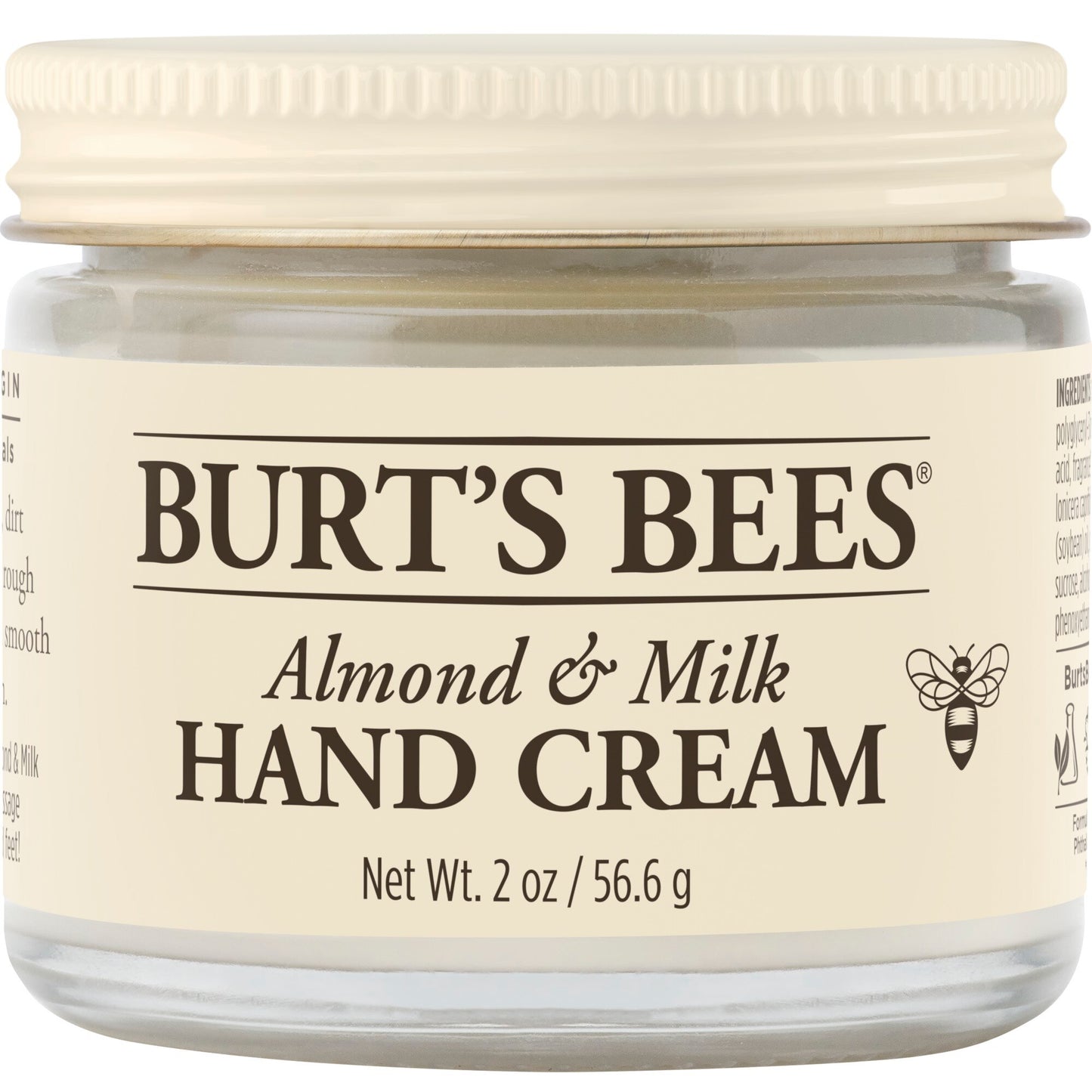 Burt's Bees Almond & Milk Hand Cream, 2 oz