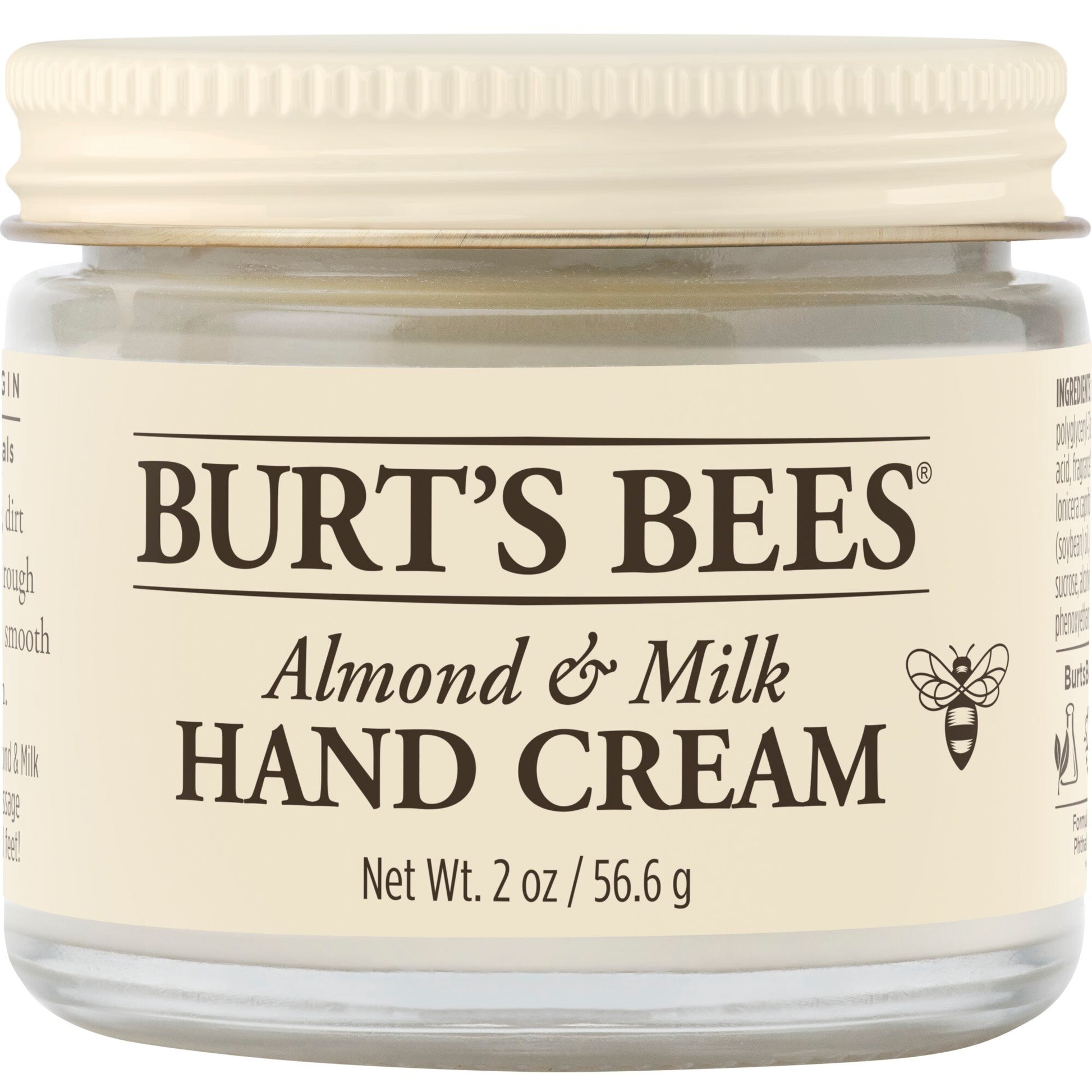 Burt's Bees Almond & Milk Hand Cream, 2 oz
