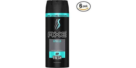 AXE Apollo Travel Size Body Spray, 1 oz