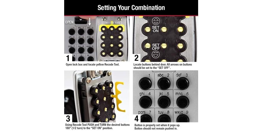 Master Lock 646D Set Your Own Combination Lock