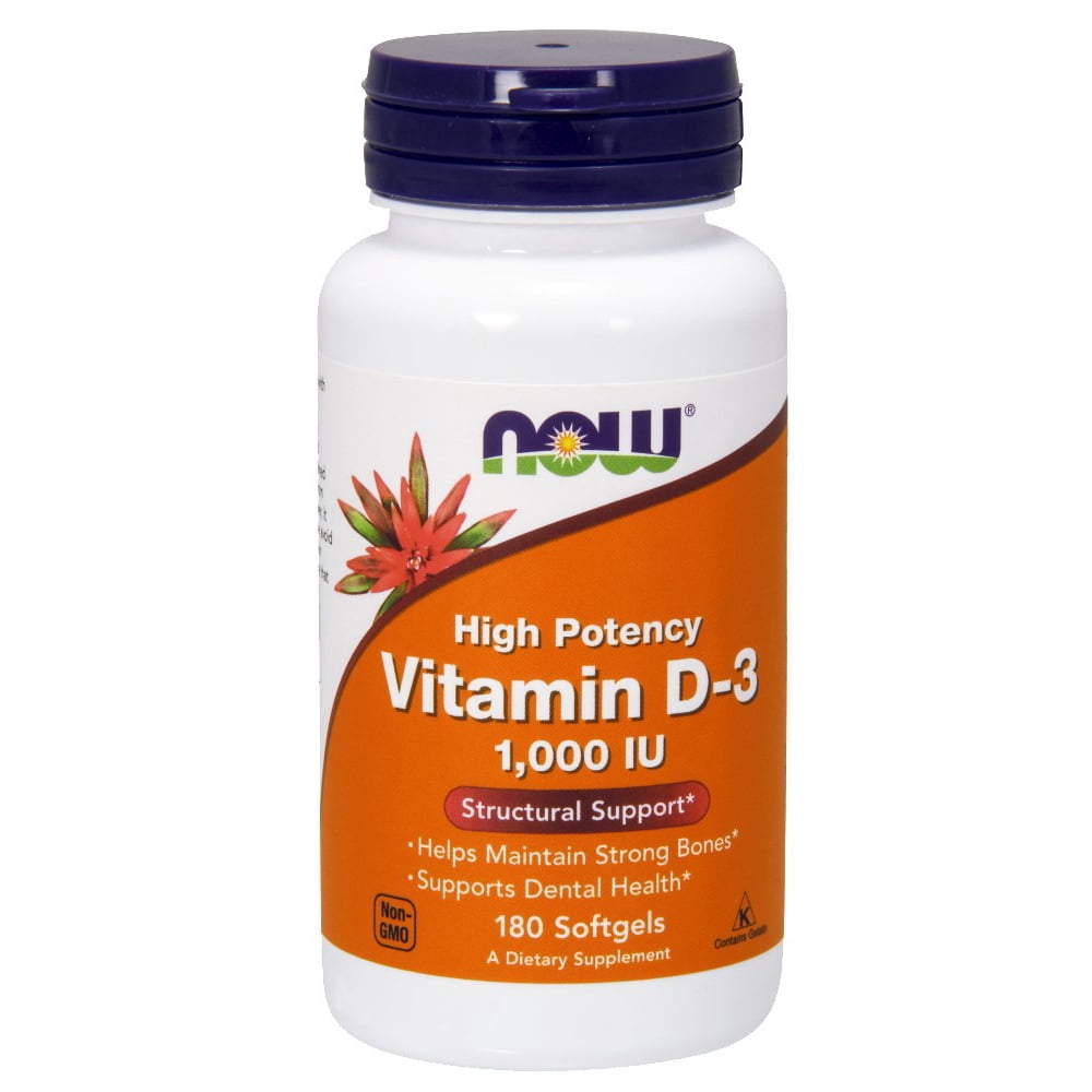 NOW FOODS VIT,D-3,1000IU