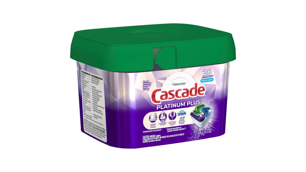 CASCADE PLTNM DAWN FRESH ACTIONPACS 21CT
