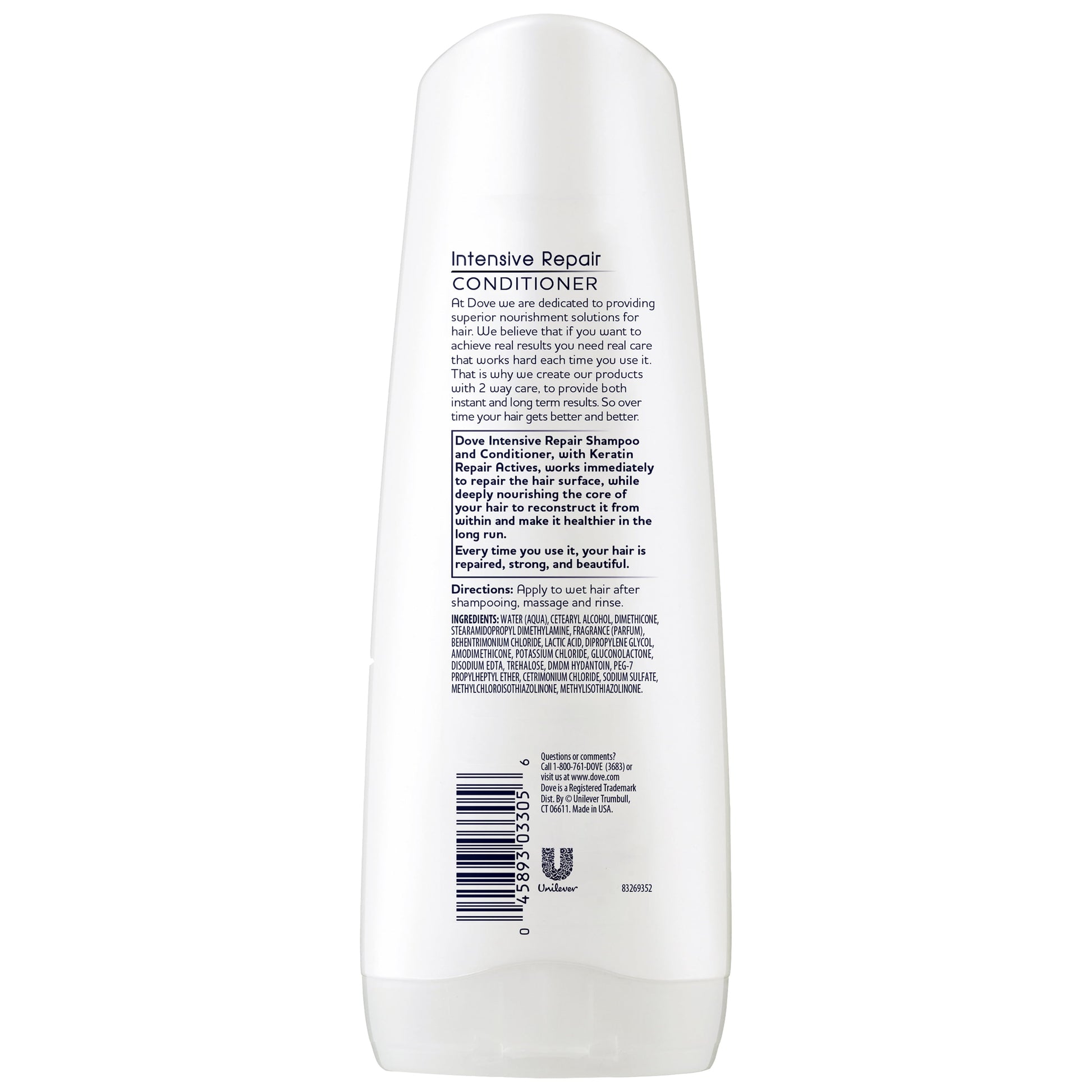 Dove Nutritive Solutions Intensive Repair Conditioner, 3 oz