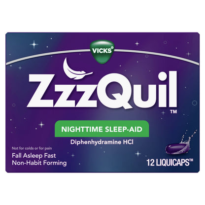VICKS ZZZQUIL GC 500-25MG 60