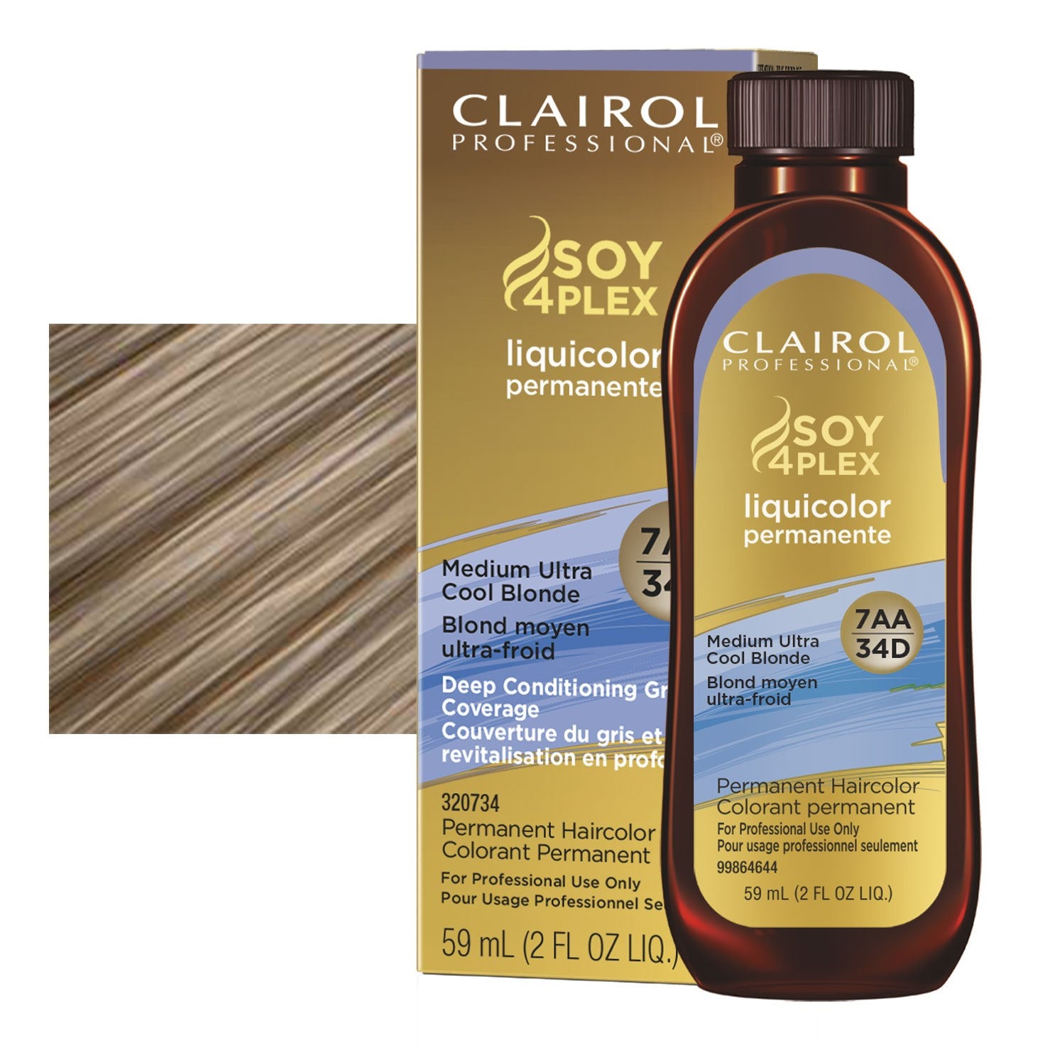 Cp Liquicolor Perm 7Aa/34D Medium Ultra Cool Blonde 2oz
