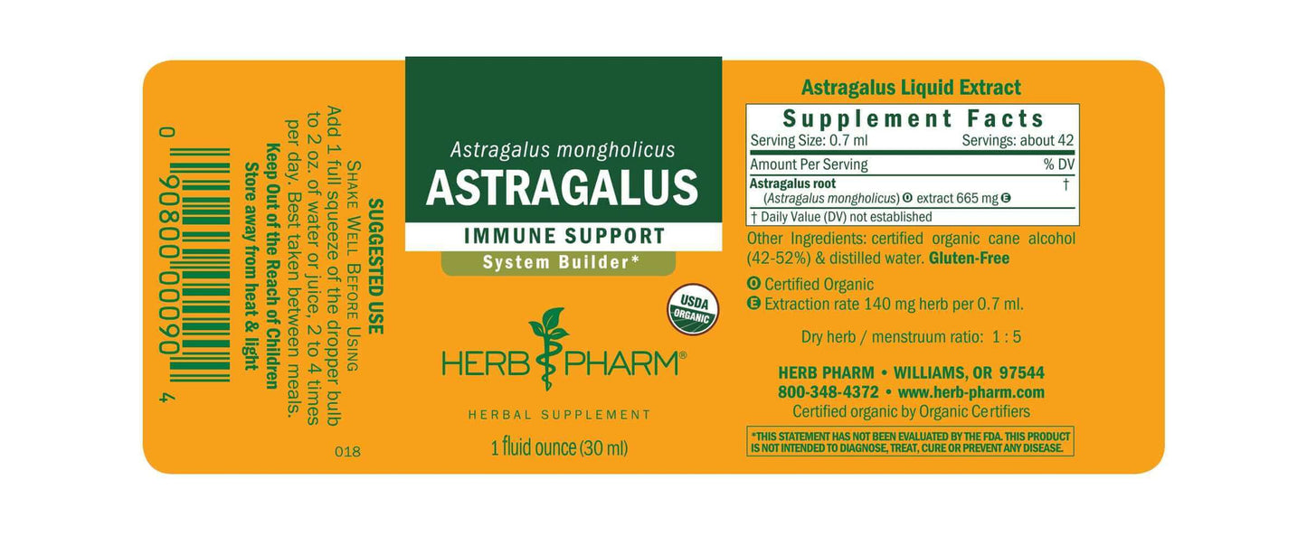 HERB PHARM ASTRAGALUS