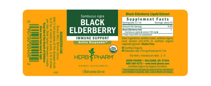 HERB PHARM BLACK ELDERBERRY EXTRACT
