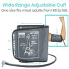 BLOOD PR MNTR ONE TOUCH WIDE CUFF