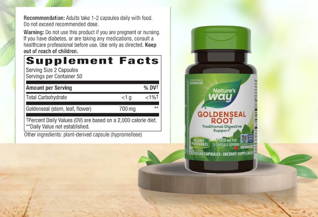 NATURE'S WAY GOLDENSEAL ROOT