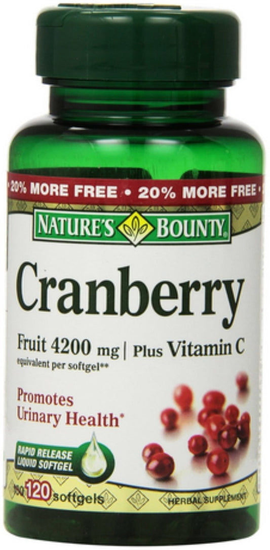 CRAN+C 4200MG SGC 120CT NAT BOUNTY