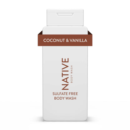 Native Mini Coconut & Vanilla Body Wash, 3 oz