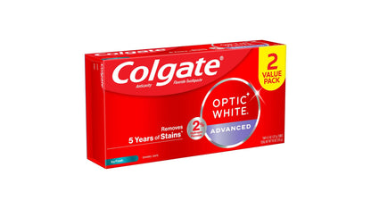 COLGATE OPTIC WHITE ADV T/P ICY 3.2OZ