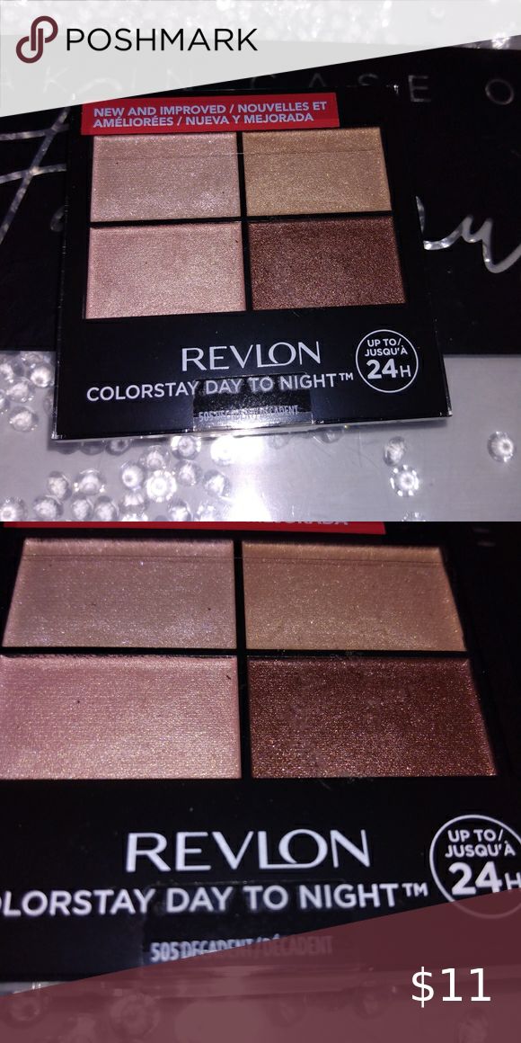 REVLON ColorStay Day to Night Eyeshadow Quad - 505 Decadent
