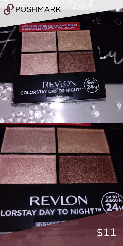 REVLON ColorStay Day to Night Eyeshadow Quad - 505 Decadent