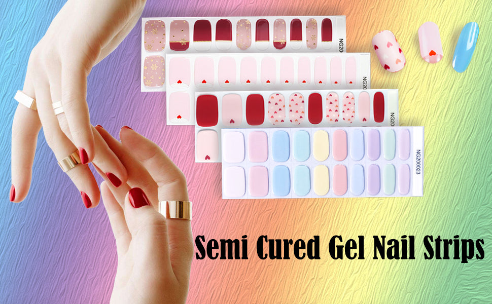 GEL NAIL STRIPS SPIRITUAL JRNY