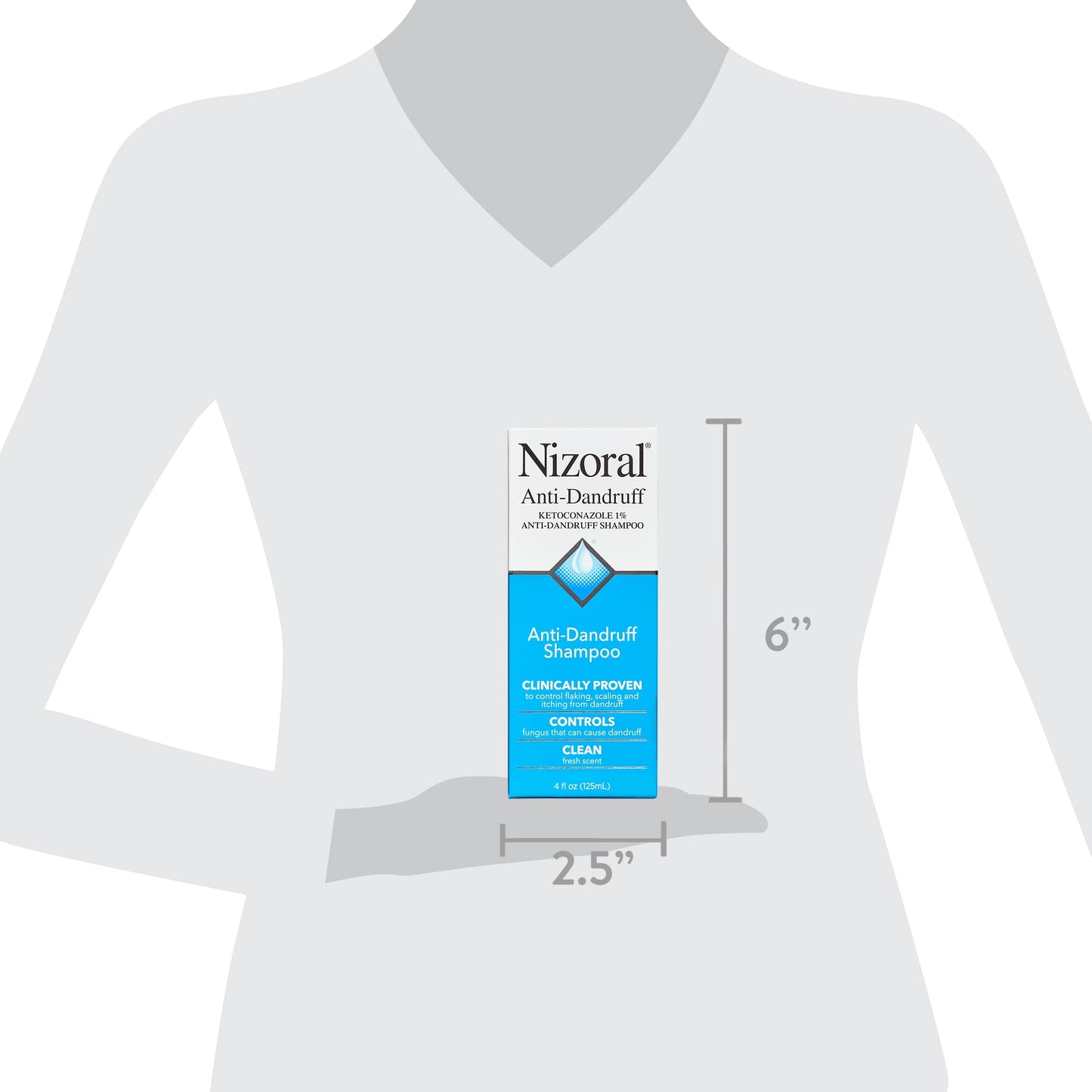 NIZORAL A-D SHAMPOO 4OZ
