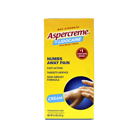 ASPERCREME LIDOCAINE CR 4% 121GM