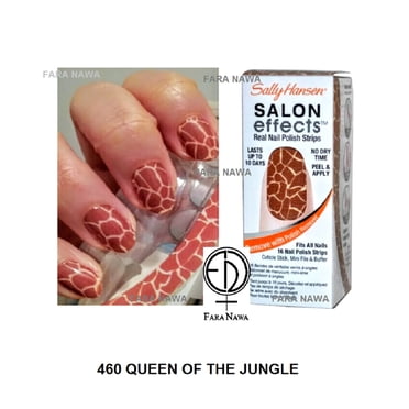 Sally Hansen Salon Effects Nail Strips Nail Polish - Pink Blossom, 32 count