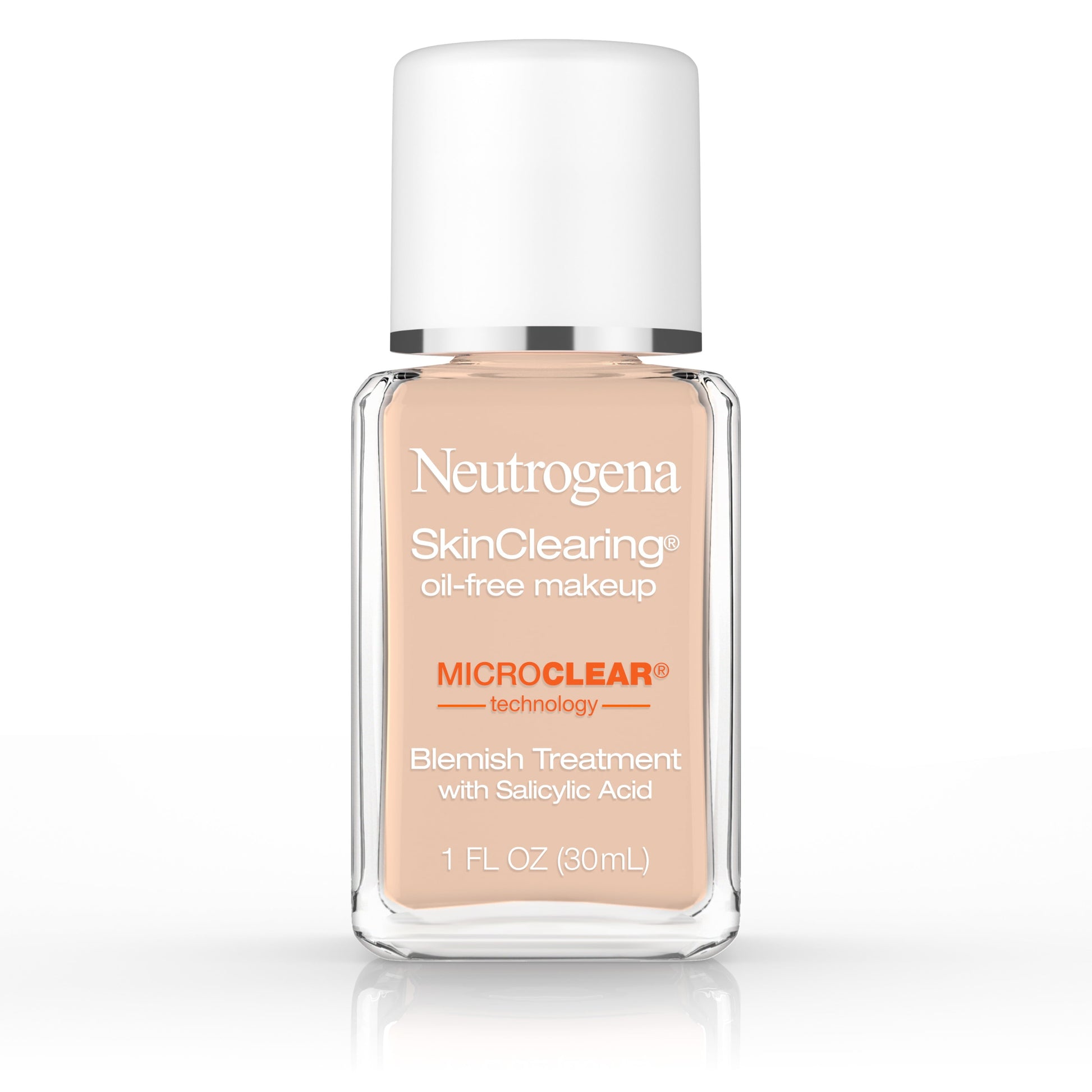 Neutrogena SkinClearing Foundation for Acne, Soft Beige, 1 fl. oz