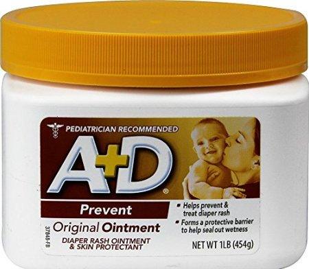 A+D Original Ointment 4oz Diaper Rash & Skin Protectant