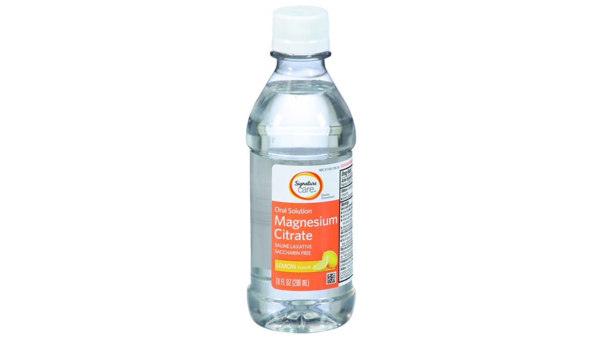 MAGNESIUM CITRATE LEMON SOL 296 ML