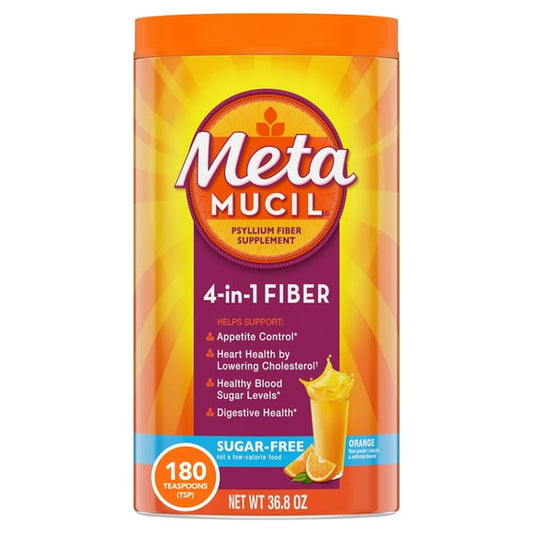 METAMUCIL FIBER PW 330GM CLR BLD