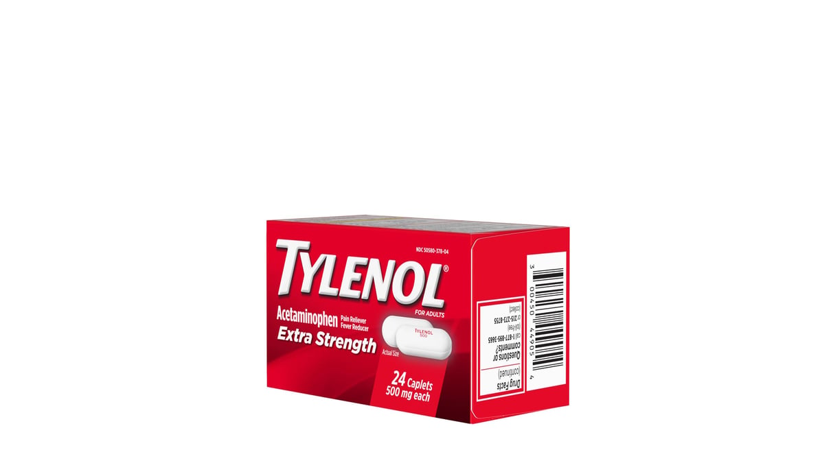 TYLENOL ES TB 500MG 24
