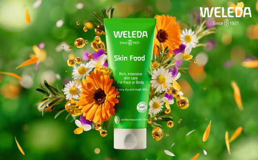 WELEDA LIP BALM,BTR,SKIN FOOD
