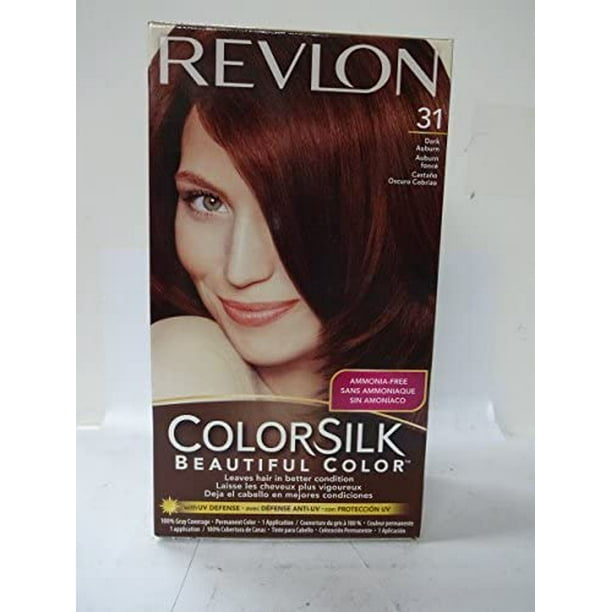 REVLON COLORSILK 31 DARK AUBURN H/C 1CT